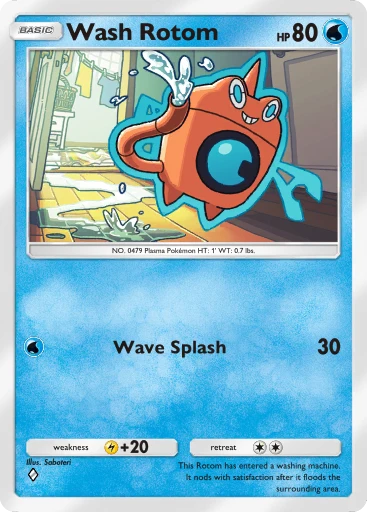 Rotom Lavagem (Pokémon TCG Pocket)